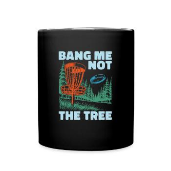 Frisbee Golf Disc Golf - Tasse einfarbig - Schwarz - Vorne