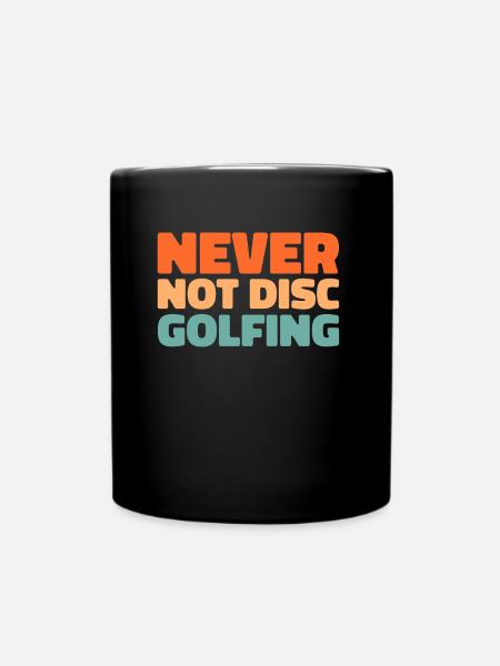 Frisbee Golf Disc Golf - Tasse einfarbig - Schwarz