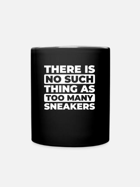 Sneakers - Tasse einfarbig - Schwarz