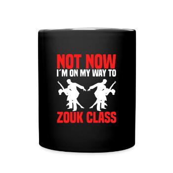 Zouk - Lehrer Brasilianischer Tanzkurs Lektion - Tasse einfarbig - Schwarz - Vorne