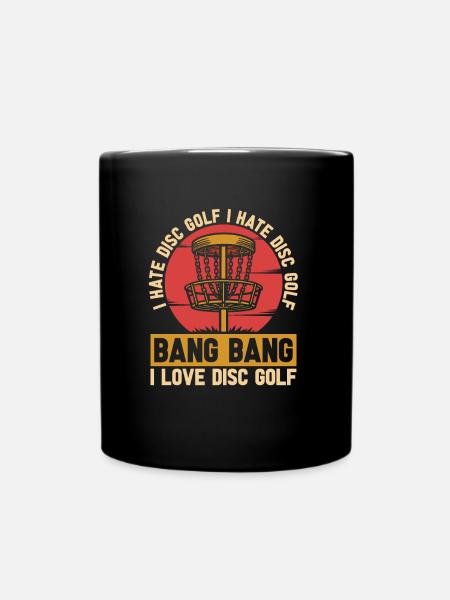 Frisbee Golf Disc Golf - Tasse einfarbig - Schwarz