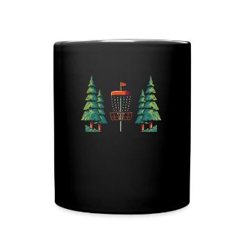 Frisbee Golf Disc Golf 8 Bit - Mug uni - noir - Devant