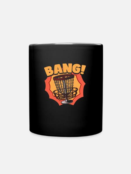 Frisbee Golf Disc Golf - Tasse einfarbig - Schwarz