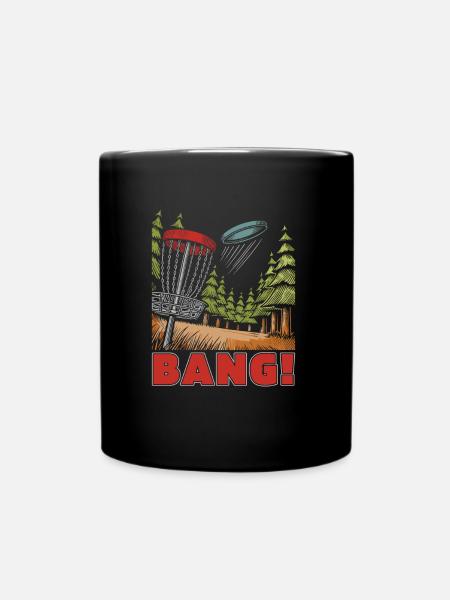 Frisbee Golf Disc Golf - Tasse einfarbig - Schwarz
