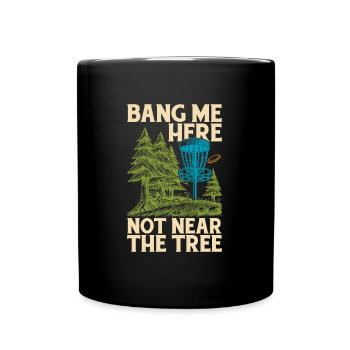 Frisbee Golf Disc Golf - Full Colour Mug - black - Front
