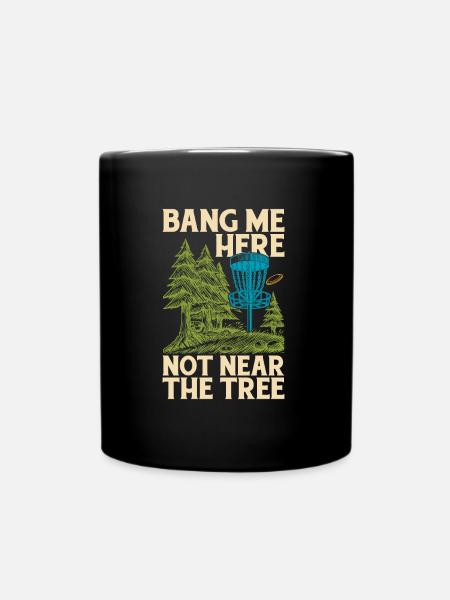 Frisbee Golf Disc Golf - Tasse einfarbig - Schwarz