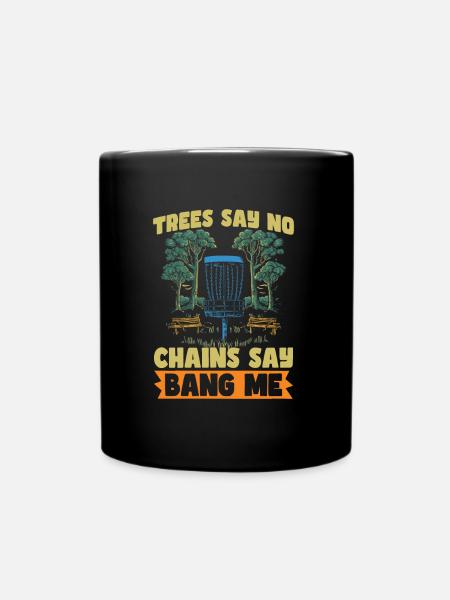 Frisbee Golf Disc Golf - Tasse einfarbig - Schwarz