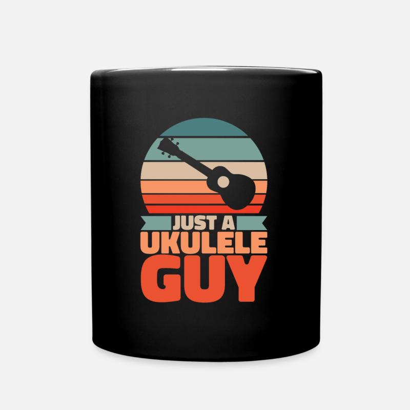 Ukulele Just An Ukulele Guy - Tasse einfarbig - Schwarz