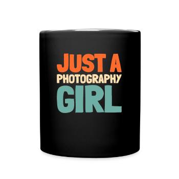 Photographer Photography Camera - Full Colour Mug - black - Front