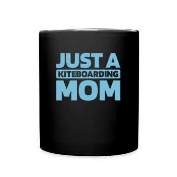 Kitesurfer Kitesurfing Kiting Kitesurfing - Full Colour Mug - black - Front