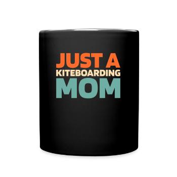 Kitesurfer Kitesurfing Kiting Kitesurfing - Full Colour Mug - black - Front