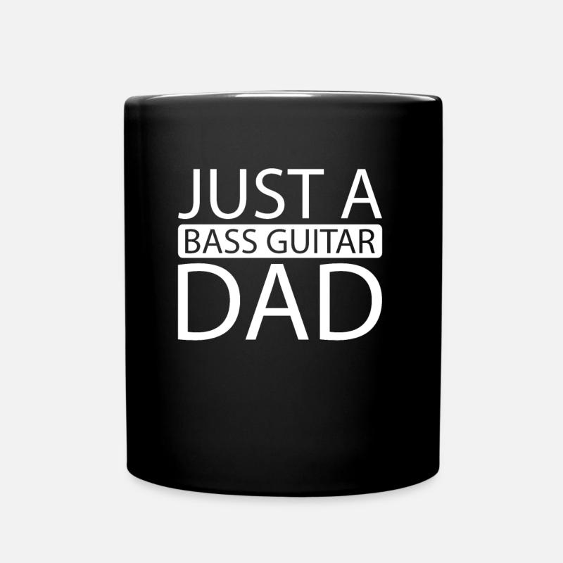 Bassiste, Guitare basse, Basser - Mug uni - noir