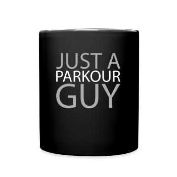 Parkour Just A Parkour Guy - Full Colour Mug - black - Front