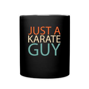 Le karaté n’est qu’un karaté - Mug uni - noir - Devant