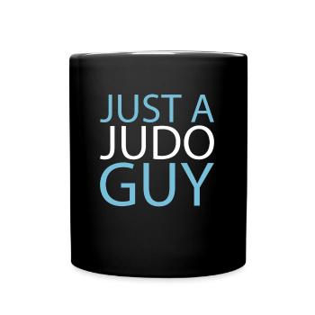 Judoka Just A Judo Guy - Full Colour Mug - black - Front