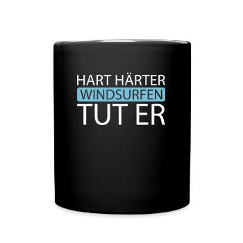 Windsurfing Windsurfers - Full Colour Mug - black - Front