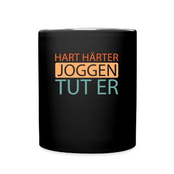 Coureur Jogger Coureur Course à pied - Mug uni - noir - Devant