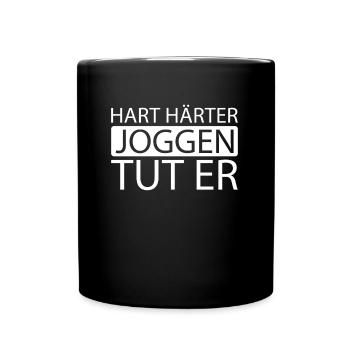 Coureur Jogger Coureur Course à pied - Mug uni - noir - Devant