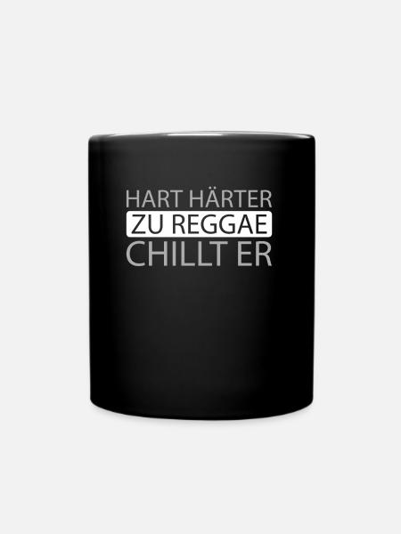 Reggae - Tasse einfarbig - Schwarz
