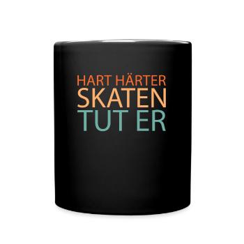 Skateboard Skater - Full Colour Mug - black - Front