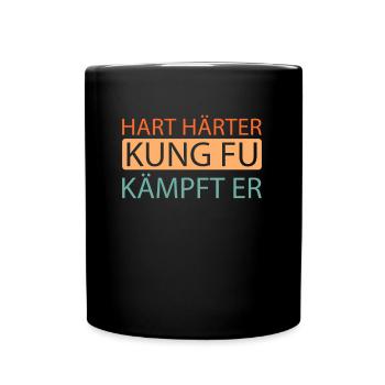 Kung-fu - Mug uni - noir - Devant