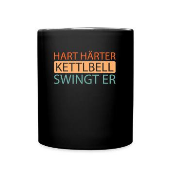 Kettlebell - Full Colour Mug - black - Front