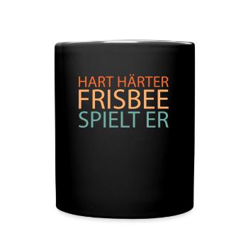 Frisbee - Mug uni - noir - Devant