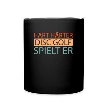 Frisbee Golf Disc Golf - Full Colour Mug - black - Front