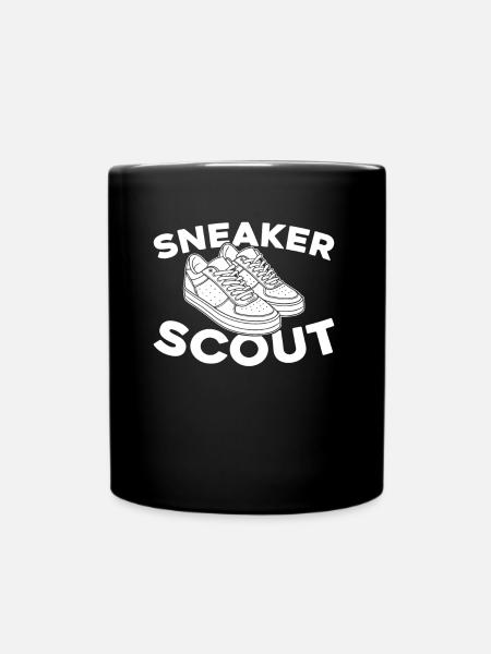 Sneakers - Tasse einfarbig - Schwarz