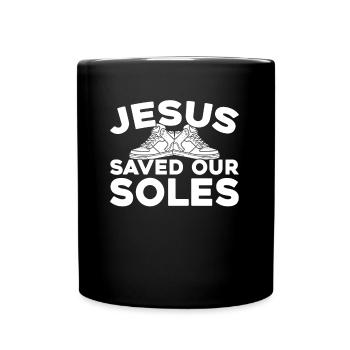 Baskets Christian - Mug uni - noir - Devant