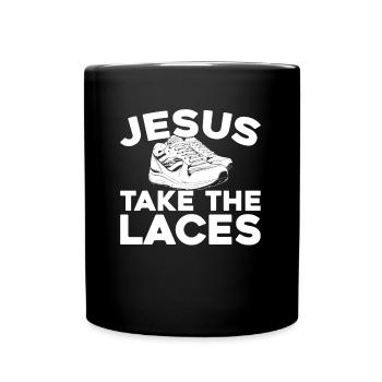 Baskets Christian - Mug uni - noir - Devant