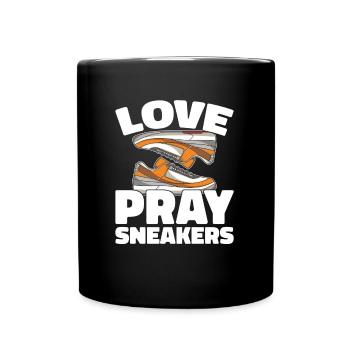 Baskets Christian - Mug uni - noir - Devant
