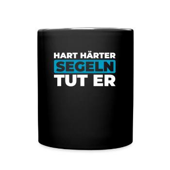 Voilier Voilier - Mug uni - noir - Devant