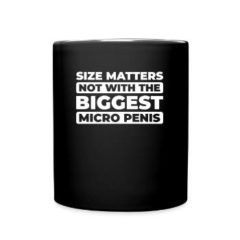 Black Humor Funny - Full Colour Mug - black - Front