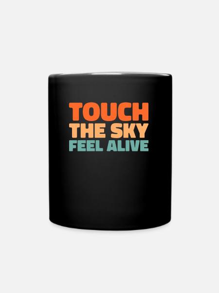 Paramoteur parapente - Mug uni - noir