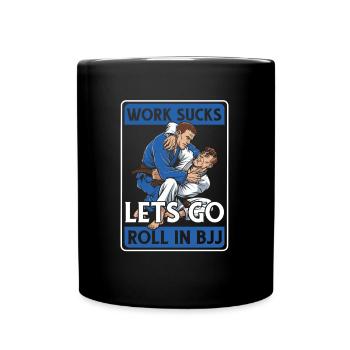Jiu Jitsu Brésilien Bjj - Mug uni - noir - Devant
