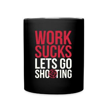 L’airsoft - Mug uni - noir - Devant