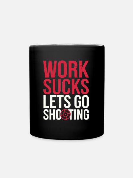 Airsoft - Tasse einfarbig - Schwarz
