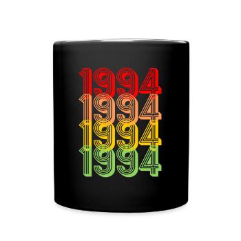 1994 geboren 30.Geburtstag Geschenk Jahrgang 1994 - Tasse einfarbig - Schwarz - Vorne