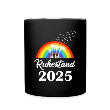 Retraite 2025 Retraite en 2025 Cadeau Homme Cool - Mug uni - noir - Devant