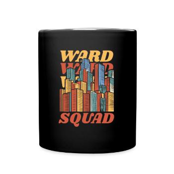 Conseillère municipale Kader - Mug uni - noir - Devant