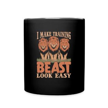 Animal trainer - Full Colour Mug - black - Front