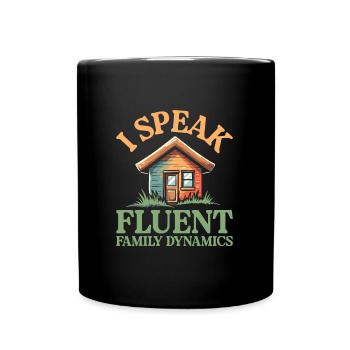 Thérapeute familiale - Mug uni - noir - Devant