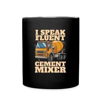 Construction worker - Full Colour Mug - black - Front