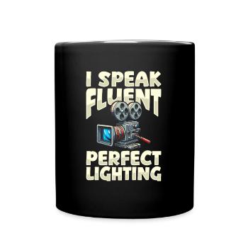 Cameraman - Full Colour Mug - black - Front