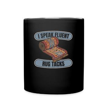Carpet installer - Full Colour Mug - black - Front