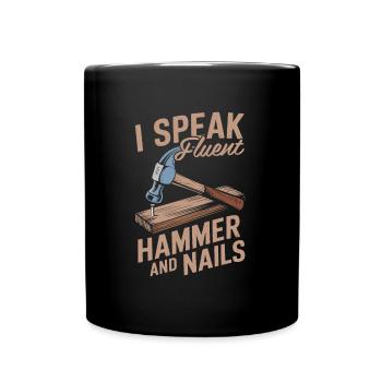 Charpentier, Charpentier, Charpentier - Mug uni - noir - Devant
