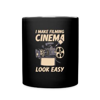 Cameraman - Full Colour Mug - black - Front