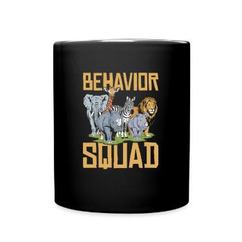 Ethologe Kader - Tasse einfarbig - Schwarz - Vorne