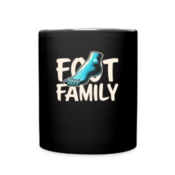 Équipe de podologues - Mug uni - noir - Devant